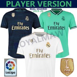 Version du joueur Camiseta de la 1ª équipe du Real Madrid Authentic Shirt 2019-20 2ª 3ª tercera Domicile Troisième maillot de foot RMD MCF 2020