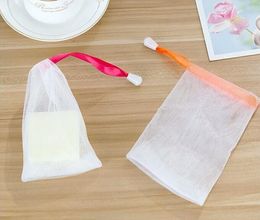 Soap Bag Sponges Foam Mesh Soaped Glove for Foaming Cleaning Bath Net Bathroom Gloves Mesh283m