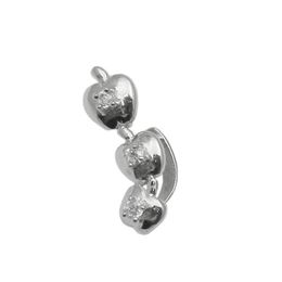 40pcs Antique silver plated round bail pendant connector T0247