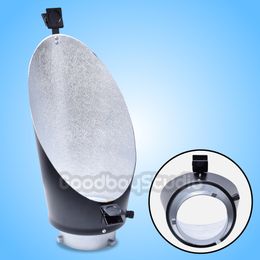 Freeshipping Background Backlight Reflector with Clip Bowens Mount Studio Flash Strobe