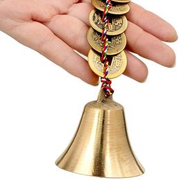 Chinese Feng Shui Bell for Wealth and Safe, Peace and Success,Feng Shui Element, Door Chime or Decor