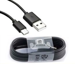 Black For Samsung Galaxy S8 S9 S10 Plus Note 9 8 7 Type C Sync Data USB Cable Charging CordCharger Line A++++ Original OEM Quality