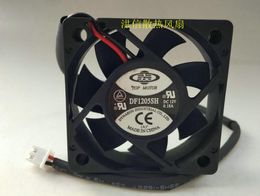 Original 5015 df1205sh dc12v 0.18a 5cm 50 * 50 * 15mmg two-wire mute fan