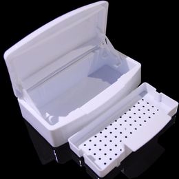 NA047 nail art tool Sterilising Tray Steriliser box For Nail Art Disinfection Box For Manicure Nail Tools Equipment Cleaner Sanitizer