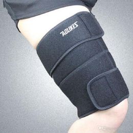 Sport Thigh Guard Muscle Strain Protector Muslo Pads Support Fitness Leg Compression Sports Safety Free Shipping