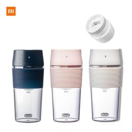 Original Xiaomi Youpin Bud BR25E Blender Portable Fruit Cup Electric Kitchen Mixer Juicer food processor Machine 300ML Magnetic charging