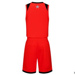 2019 New Blank Basketball jerseys printed logo Mens size S-XXL cheap price fast shipping good quality Red R004AA12