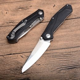 Promotion Survival Folding Knife D2 Satin Blade Black G10 Handle EDC Pocket Knives Outdoor Camping Rescue Knifes Tools