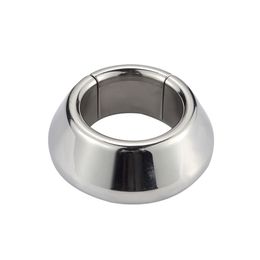 Chastity Devices Magnetic Ball Stretcher Weight Penis Chastity Ring Stainless steel Testicle Ball #T67