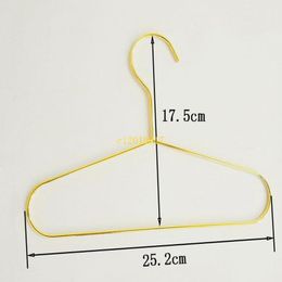 150pcs wholesale Nordic Style Metal Children Hanger Kids Pet Dog Clothes Baby Clothing Storage Hanger Rose Gold