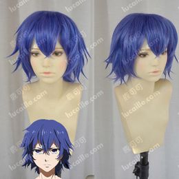 Tokyo Ghoul Ayato Kirishima Short Blue Heat Resistant Cosplay Hair Wig