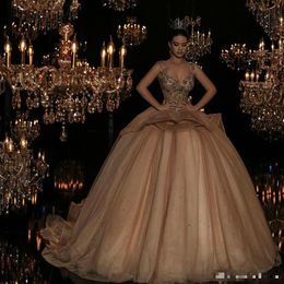 gold princess ball gown