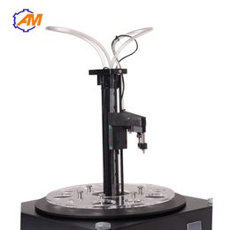 peristaltic pump filling machine 5-100ml/min with liquid filler for acids solvents perfumes edible oil