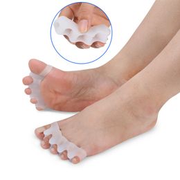 Silicone Bunion Corrector Toe Separators Straightener Silicone Foot Care Bunion Protector Feet Care Tool Pro Massager RRA604