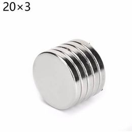 10pcs 20mm x 3mm N35 Mini Super Strong Rare Earth Fridge Permanet Magnet 20*3 20x3 Small Round Neodymium Magnet