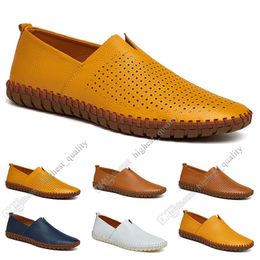 New hot Fashion 38-50 Eur new men's leather men's shoes Candy colors overshoes British casual shoes free shipping Espadrilles Twenty-five