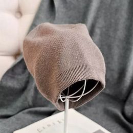 Fashion-spring new wool velvet knit hat solid color thin section wild hat unisex version casual autumn and winter warm