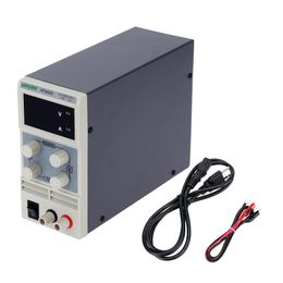 Freeshipping Mini DC Power Supply Switching Display 3 Digits LED 0-60V 0~3A Precision Variable Adjustable AC 110V/220V 50/60Hz