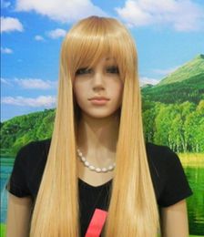 WIG free shipping NEW Fashion Women lady Long Straight Cosplay party lady's wigs