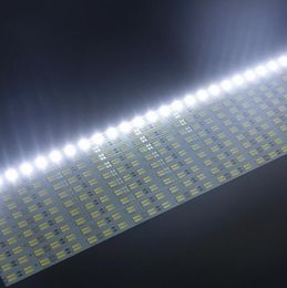 120leds/m SMD 8520 led strip Double Row Korea chip SMD8520 25cm 50cm Hard BAR Light DC12V Super bright Cold white