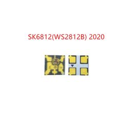 100Pcs DotStar Micro Light Beads SK9822 SK6812 Smart SMD RGB LED Matrix program Control LED Chip same as APA102 WS2812 2MMX2MM