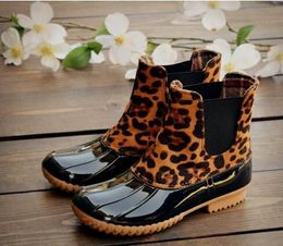 Hot Sale-duck boots Unisex Lady And Girl Shoes Ankle Pvc Adults Non-slip Waterproof Breathable Casual Rainy Days Necessary