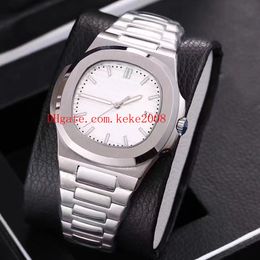 5 style Fashion Excellent Wristwatches 40mm Nautilus 5711/1A-011 010 Stainless Asia Mechanical Transparent Automatic Mens Watch Watches