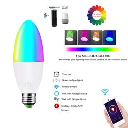 smart candles google home