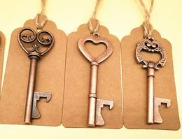 Bottle Openers Key Shape Bottle Opener Steel Bronze Keychain Bottle Opener Antique Retro Opener