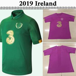 2019 Copa De Europa De Fútbol Para Hombre Jerseys Irlanda Del Equipo Nacional Collins Mcgoldrick Inicio Verde Para Niños Kit De Las Camisas Del Fútbol