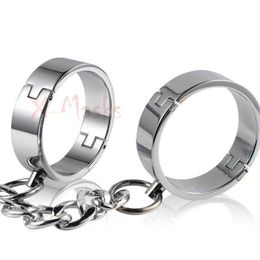 SLAVE MANO ANELLO MANETTE moderazione CATENA SM sesso Flirt giocattolo strumenti