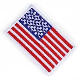 USA Flag Pattern Backpack Paste Epaulette Self Adhesive Sticker
