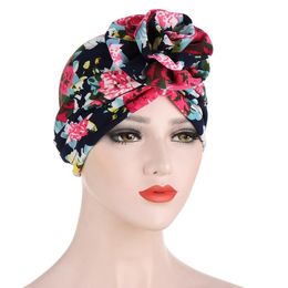 2020 Fashion Cashew print headscarf bonnet caps muslim women turban hijab islamic female head scarf inner hijabs india hat