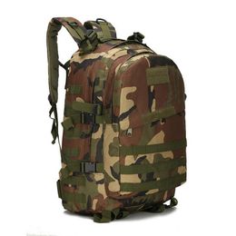 Hot Sale- Outdoor Sport shoulder Tactical climbing mountaineering Backpack Camping Hiking Treking Rucksack Travel Backpacks mens luggage Bag