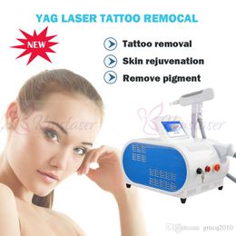 1064nm 532nm Q Switch ND Yag Laser Tattoo Removal machine EYEBROW Cleaner Pigmentation Skin Care beauty Equipment
