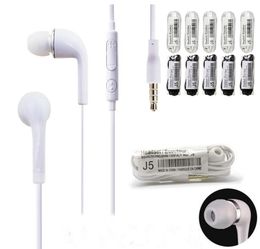 3 5mm j5 cell phone earphones noise cancelling inear headset earphone with remote mic volume for samsung htc xiaomi phones