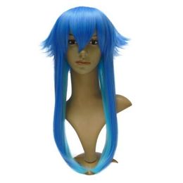 Size: adjustable Women Synthetic Dramatical Murder DMMD Aoba Segarak Dramatical Murder DMMD Aoba Segaraki Long Blue Mixed Anime Cosplay Wig