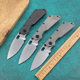 SMF TC4 titanium handle D2 blade copper washer folding field survival tool outdoor tactical hunting folding knife outdoor survival knife sha