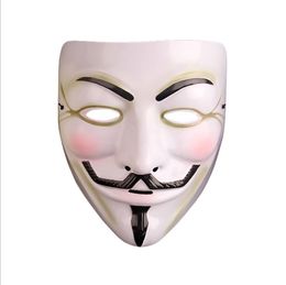Party Masks V for Vendetta Mask Anonymous Guy Fawkes Fancy Dress Disfraz de disfraces de Halloween Cosplay para adultos
