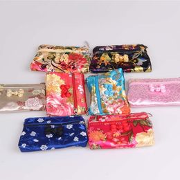 Wholesale Jewellery bag small handbag silk gift bag multicolor coin bags chinese special little silk bags