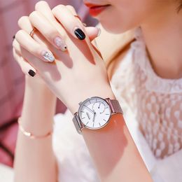 Wholesale-designer watch lady fashion quartz woman watch trend simple waterproof wristwatch night light