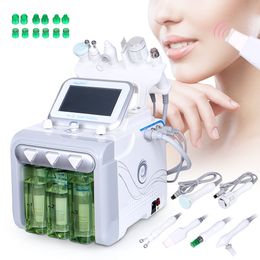 Hydro Dermabrasion Water Jet Facial Peeling Ultrasonic Ultrasound Skin Scrubber Wrinkles Removal Skin Lifting Machine Anti-ageing