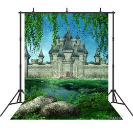 castle photography background grass backdrop portrait for photo shoot vinyl cloth photo backdrops photo shoot
