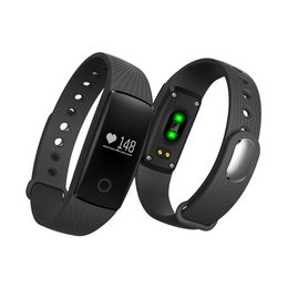 ID107 Smart Bracelet Fitness Tracker Heart Rate Monitor Smart Watch Pedometer Camera Passometer Reminder Smart Wristwatch For iPhone Android