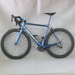 factory direct selling road bike carbon complete racing bike 52cm 54cm 56cm carbon Fibre bicycle fm629