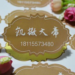 Custom PVC die-cutting adhesive label sticker printing irregular color labels top quality stickers from China supplier