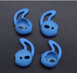 Custodia per auricolari in silicone Tappi per le orecchie Tappi per le orecchie per airpods iphone X 7 In-Ear Airpod Auricolari Suggerimenti auricolari 100 PAIR / LOT