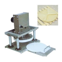 CE high-efficiency electric pancake pizza noodle press 22cm wheat flour noodle press machine cake grabbing machine tortilla machine 220V