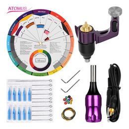 Machine Kit Motor Set Pen Professional Liner Shader Tattoo Accessories Gun Kit Rotary Machine Tattoo Machine Kit Pen Rotary