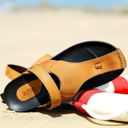 Hot Sale-tor Sandals Breathable Male Casual Shoes Beach Seaside Slippers Flip Flops Sandalias Hombre XK052208